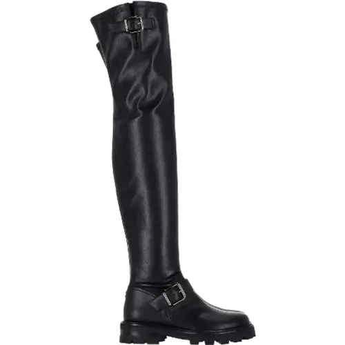 Pre-owned Leder boots , Damen, Größe: 36 EU - Jimmy Choo Pre-owned - Modalova