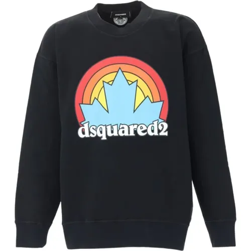 Stylish Sweatshirt , male, Sizes: M, L, S, XL, 2XL - Dsquared2 - Modalova