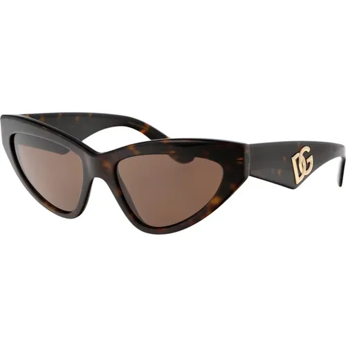 Stylische Sonnenbrille 0Dg4439 , Damen, Größe: 55 MM - Dolce & Gabbana - Modalova