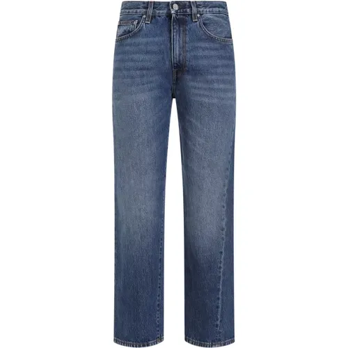 Gerades Jeans , Damen, Größe: W24 L32 - TotêMe - Modalova