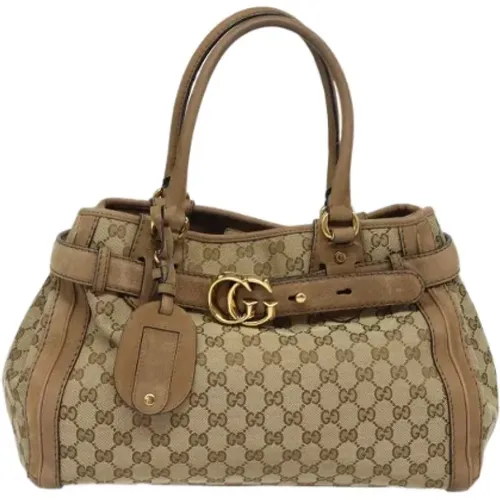 Pre-owned Canvas gucci-bags , female, Sizes: ONE SIZE - Gucci Vintage - Modalova