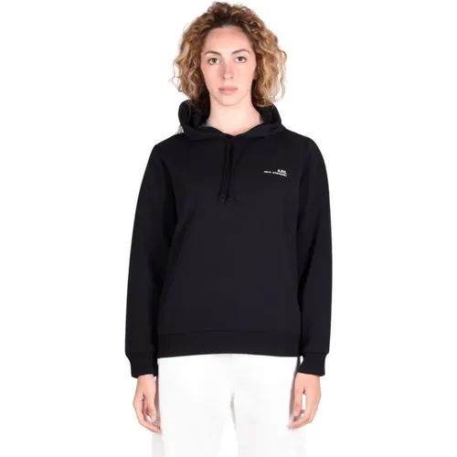 Cotton Sweatshirts , female, Sizes: S, M, XL, L - A.p.c. - Modalova