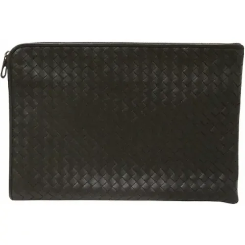 Pre-owned Leder clutches - Bottega Veneta Vintage - Modalova