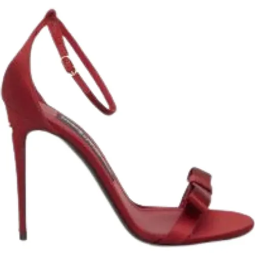 Sandals , female, Sizes: 5 UK, 3 1/2 UK, 4 1/2 UK, 3 UK, 5 1/2 UK, 7 UK - Dolce & Gabbana - Modalova
