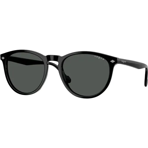 Stylish Sunglasses with Dark Lenses , unisex, Sizes: 53 MM - Vogue - Modalova