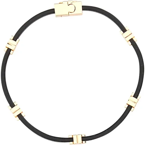 Eleanor Schwarzes Lederarmband - TORY BURCH - Modalova