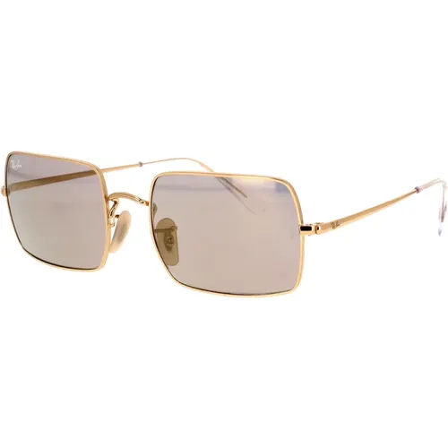 Rb3720 Square Metal Sunglasses , unisex, Sizes: 55 MM - Ray-Ban - Modalova