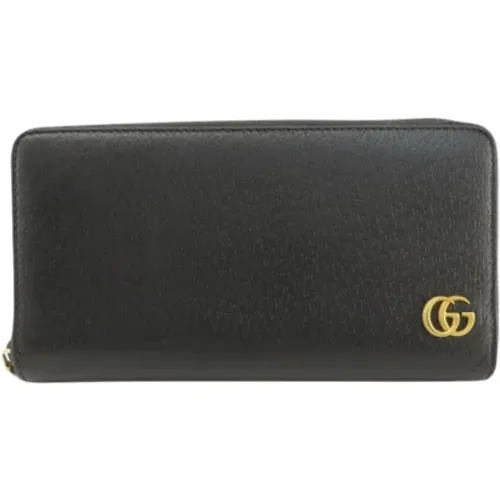 Pre-owned Leather wallets , male, Sizes: ONE SIZE - Gucci Vintage - Modalova