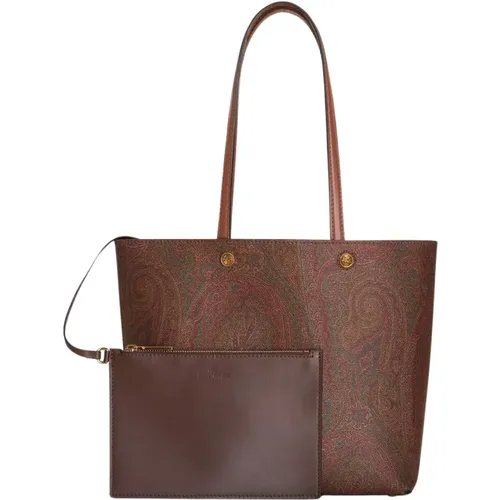 Essential Shopping Bag , female, Sizes: ONE SIZE - ETRO - Modalova