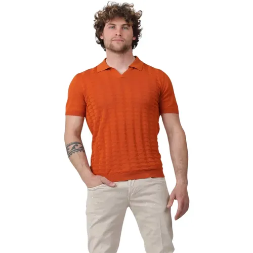 Hexagon Polo Sleeve , male, Sizes: M - Irish Crone - Modalova