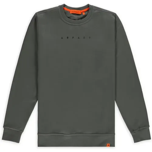 Cody Crewneck Storm Front , Herren, Größe: M - Aspact - Modalova