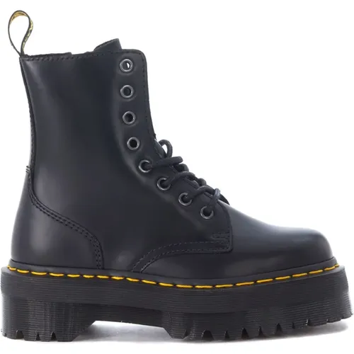 Jadon Leather Ankle Boots with Maxi Grip Sole , female, Sizes: 3 UK, 5 UK, 7 UK, 6 UK, 4 UK, 8 UK - Dr. Martens - Modalova