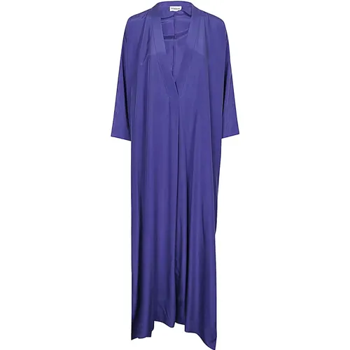 V-Neck Long Sleeve Dress , female, Sizes: L - P.a.r.o.s.h. - Modalova