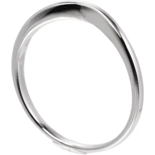 Pre-owned Platinum rings , female, Sizes: ONE SIZE - Bvlgari Vintage - Modalova