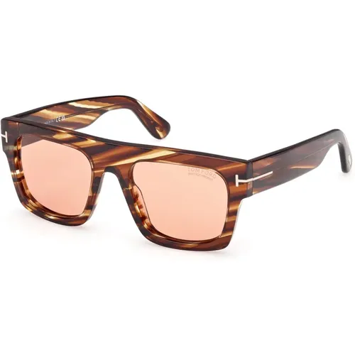 Modische Sonnenbrille mit photochromatischer Linse - Tom Ford - Modalova