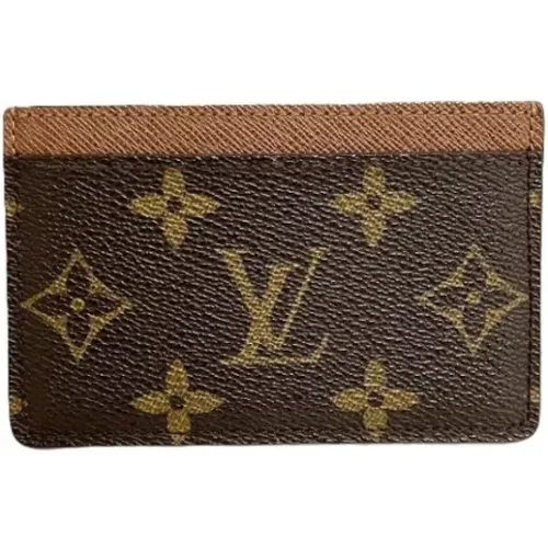 Pre-owned Canvas wallets , male, Sizes: ONE SIZE - Louis Vuitton Vintage - Modalova