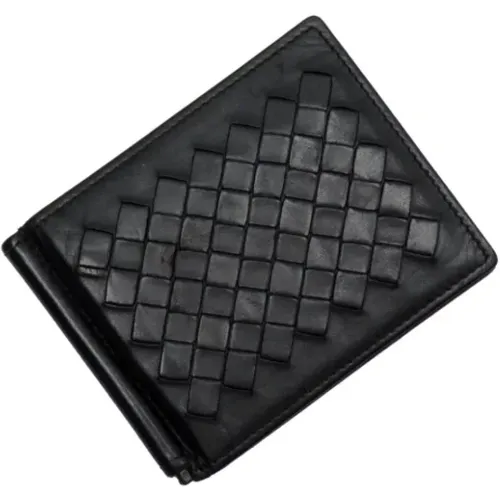 Pre-owned Leather wallets , male, Sizes: ONE SIZE - Bottega Veneta Vintage - Modalova