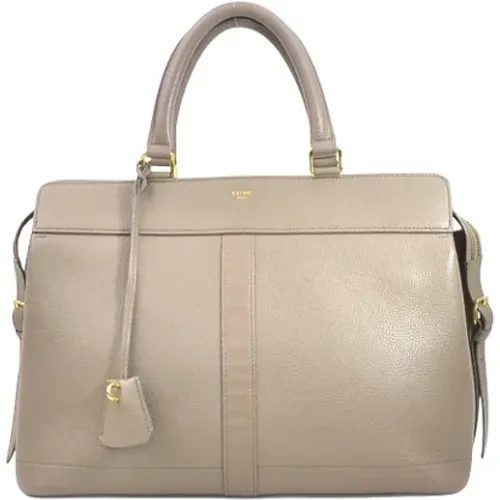 Pre-owned Leather celine-bags , female, Sizes: ONE SIZE - Celine Vintage - Modalova