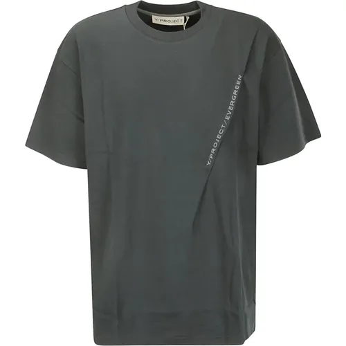 Evergreen Pinched Logo T-Shirt - Y/Project - Modalova