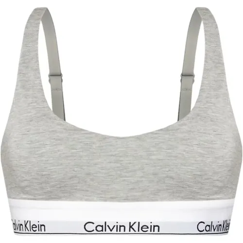 Verstellbarer Träger-Logo-Bralette,Sleeveless Tops - Calvin Klein - Modalova