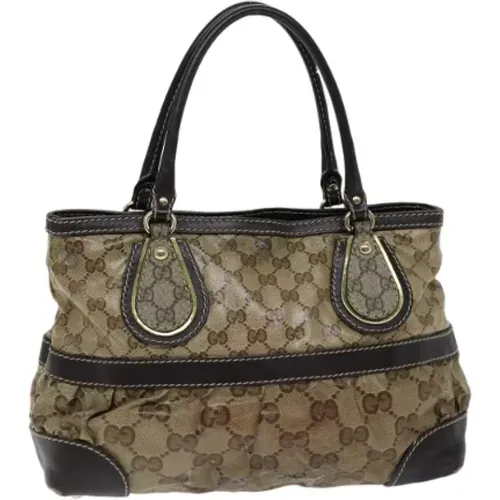 Pre-owned Canvas totes , female, Sizes: ONE SIZE - Gucci Vintage - Modalova