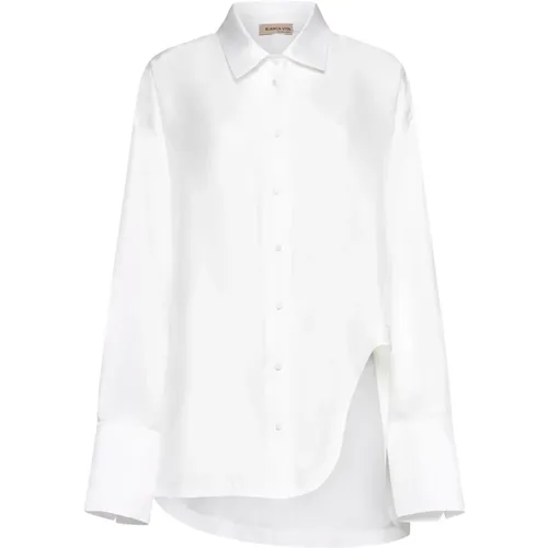 Elegant Shirts Collection , female, Sizes: M, XS, S - Blanca Vita - Modalova