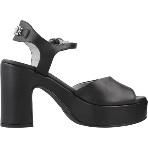 Elegant High Heel Sandalen , Damen, Größe: 38 EU - Nerogiardini - Modalova