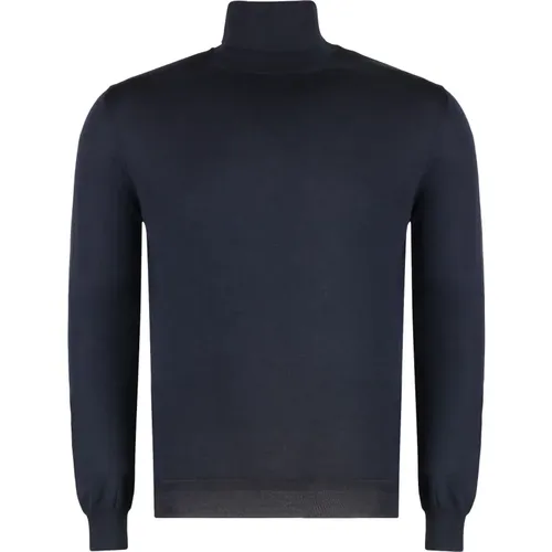 Kaschmir Rollkragenpullover Rippenstrick , Herren, Größe: XL - Malo - Modalova