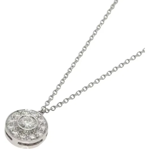 Pre-owned Platinum necklaces , female, Sizes: ONE SIZE - Tiffany & Co. Pre-owned - Modalova