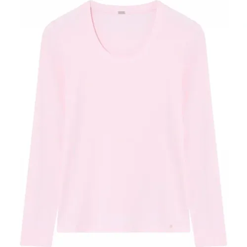 Camille Long Sleeve T-Shirt Pale Lilac , female, Sizes: S, L, M - Gustav - Modalova