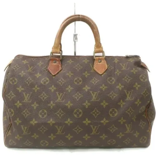 Vintage Speedy 35 Monogram Handbag , female, Sizes: ONE SIZE - Louis Vuitton Vintage - Modalova