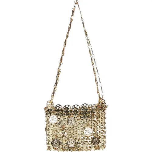 Golden Bags with Style , female, Sizes: ONE SIZE - Paco Rabanne - Modalova