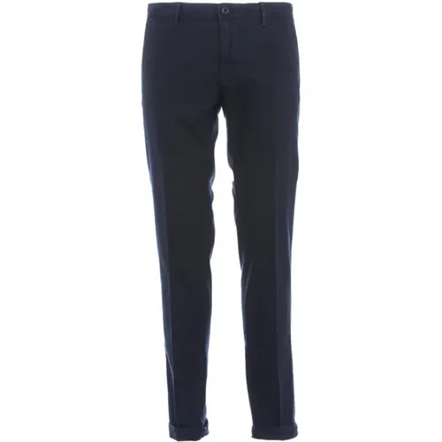 Stylish Pantalone Trousers , male, Sizes: W38 - Incotex - Modalova