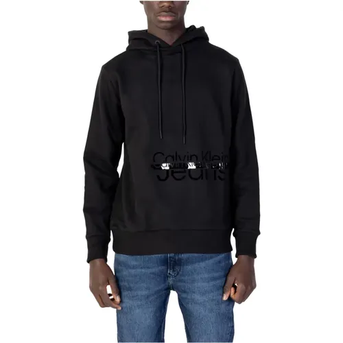Hooded Sweatshirt for Men , male, Sizes: XS - Calvin Klein Jeans - Modalova