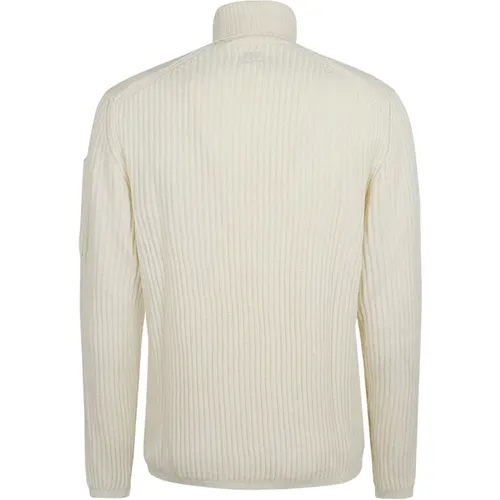 Weiße Wollpullover Aw24 - C.P. Company - Modalova