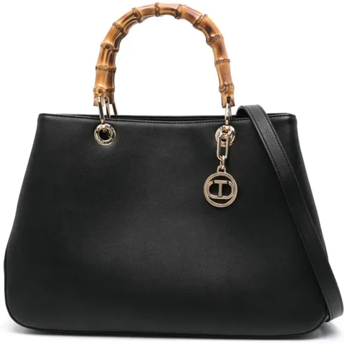 Faux Leather Twin-Set Bags , female, Sizes: ONE SIZE - Twinset - Modalova