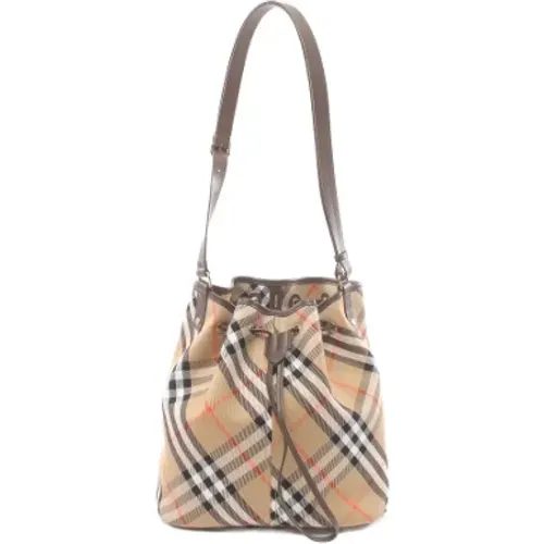 Pre-owned Leather shoulder-bags , female, Sizes: ONE SIZE - Burberry Vintage - Modalova