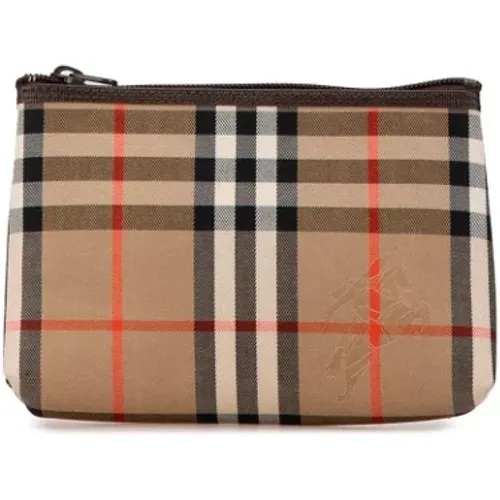 Pre-owned Canvas pouches , female, Sizes: ONE SIZE - Burberry Vintage - Modalova