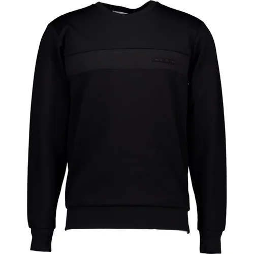 Schwarzer Pullover mit Stil 6331 , Herren, Größe: S - Iceberg - Modalova