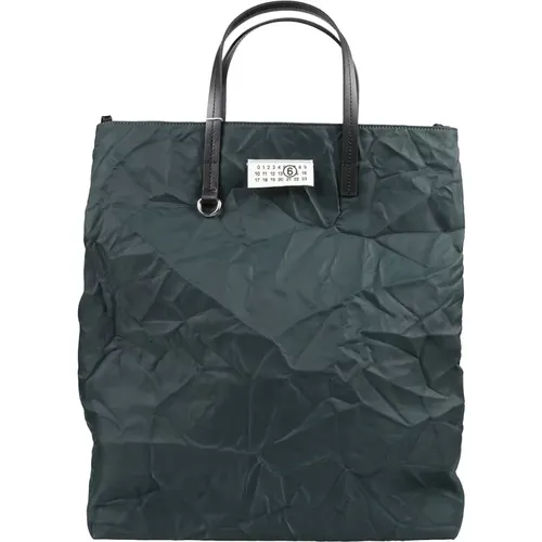 Stylish Shopping Bag for Everyday Use , female, Sizes: ONE SIZE - MM6 Maison Margiela - Modalova