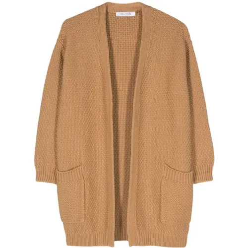 Leather Sweater Tricot Knit , female, Sizes: S, L, M, XS - Max Mara - Modalova