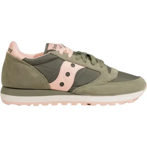 Wildleder Jazz Original Damenschuhe , Damen, Größe: 37 1/2 EU - Saucony - Modalova