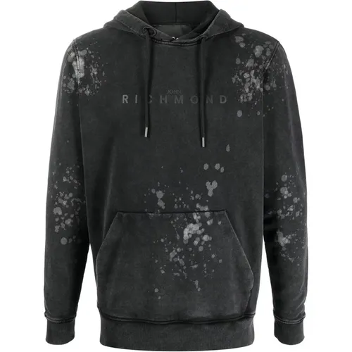 Stylish Hooded Sweatshirt , male, Sizes: 2XL - John Richmond - Modalova