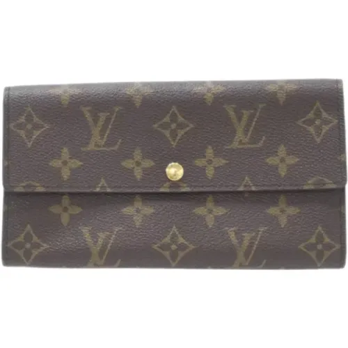 Pre-owned Leather wallets , female, Sizes: ONE SIZE - Louis Vuitton Vintage - Modalova