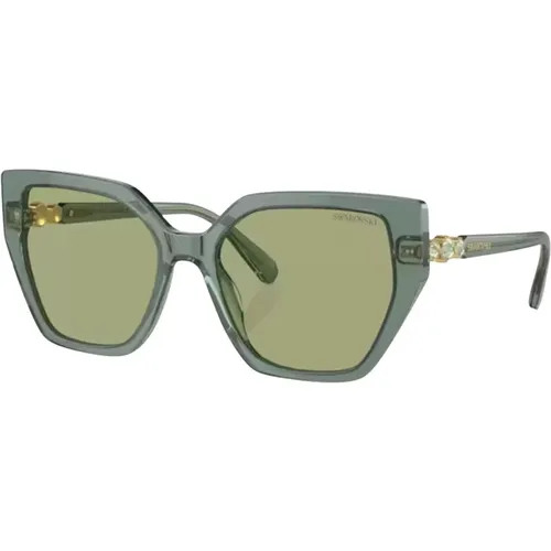 Green Lens Sunglasses Swarovski - Swarovski - Modalova