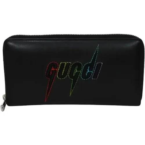 Pre-owned Leather wallets , female, Sizes: ONE SIZE - Gucci Vintage - Modalova