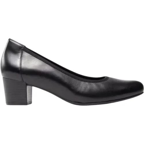 Schwarze flache Schuhe , Damen, Größe: 41 EU - Caprice - Modalova
