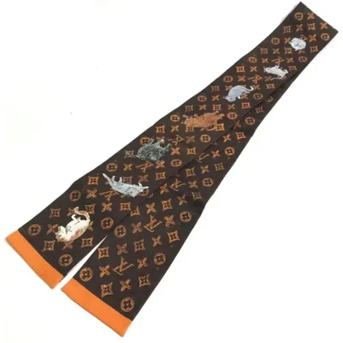 Pre-owned Fabric scarves , female, Sizes: ONE SIZE - Louis Vuitton Vintage - Modalova