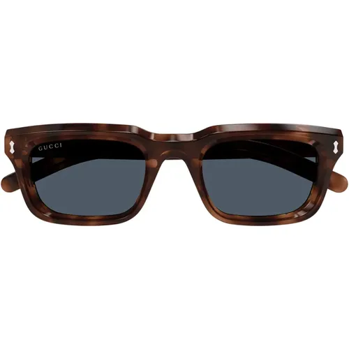 Zeitlose Rechteckige Sonnenbrille Gg1524S 002,Stylische Sonnenbrille Gg1524S - Gucci - Modalova