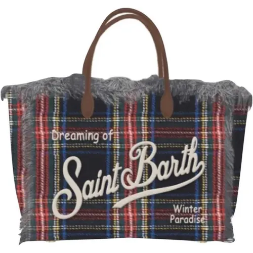 Tartan Colette Tasche - MC2 Saint Barth - Modalova